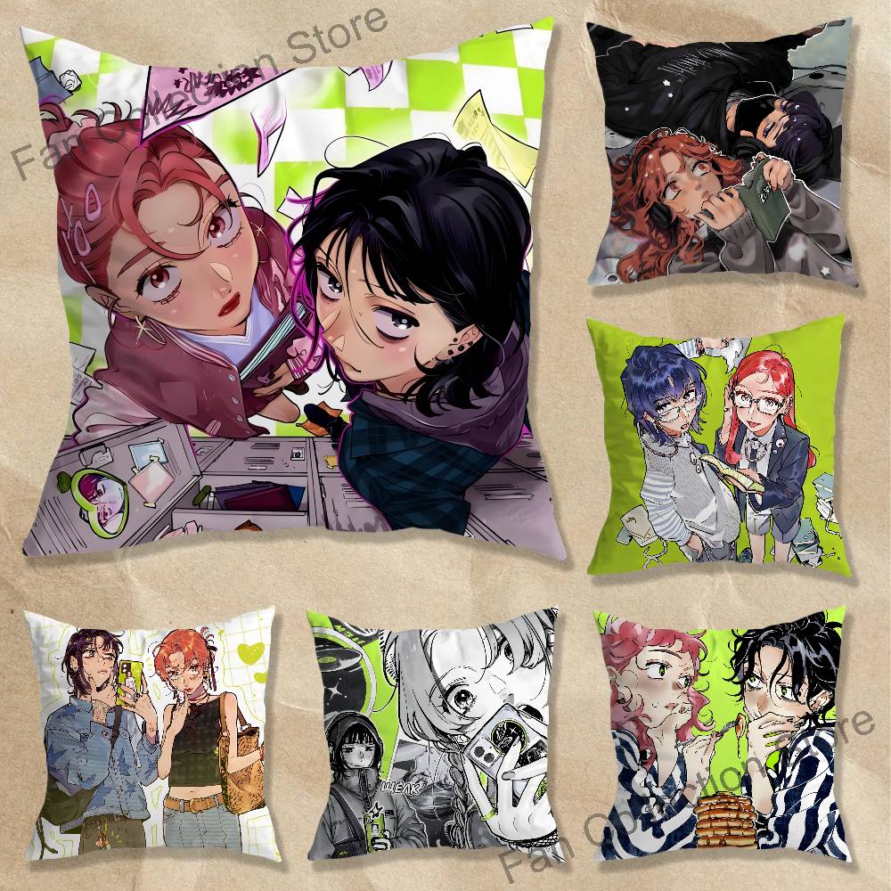 Aya Home Textiles - Mitsuki Koga Aya グリーンユリ枕カバーぬいぐるみ枕カバー家の装飾枕カバーソファベッド椅子リビングルーム用