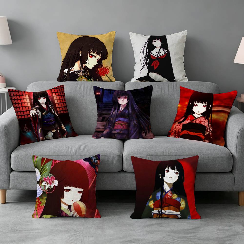 Home Textiles Definition - Hell G-Girl Anime-e 枕カバーギフト高精細デジタル印刷、驚くほど鮮やかなパターン家庭用。