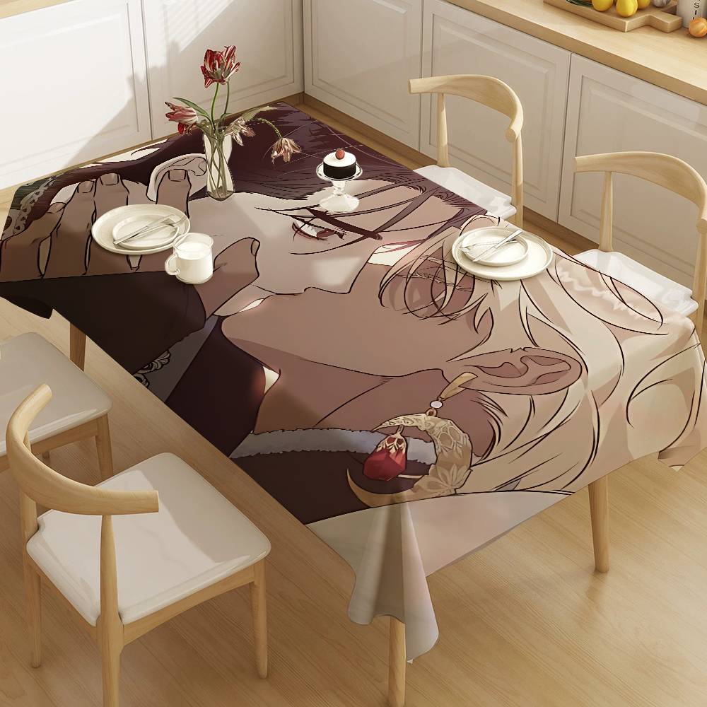 Home Textiles Today News - 明日のない兄弟たち bl アニメホームテーブルクロスダイニングデコレーションと長方形テーブルアクセサリー防水布
