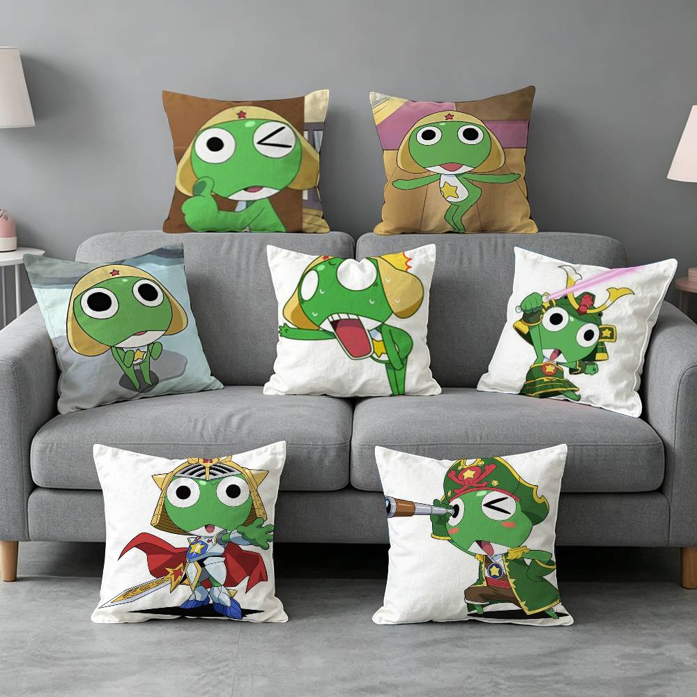 Home Textiles Definition - けろろぐんそうす-フロッグ-g 枕カバーギフト 高精細デジタル印刷、驚くほど鮮やかな模様 家庭用。