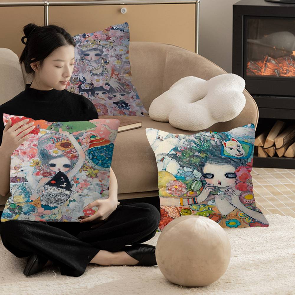 Aya Home Textiles - アヤ・タカノ漫画枕カバーソファクッションカバーホームルーム装飾子供ギフト
