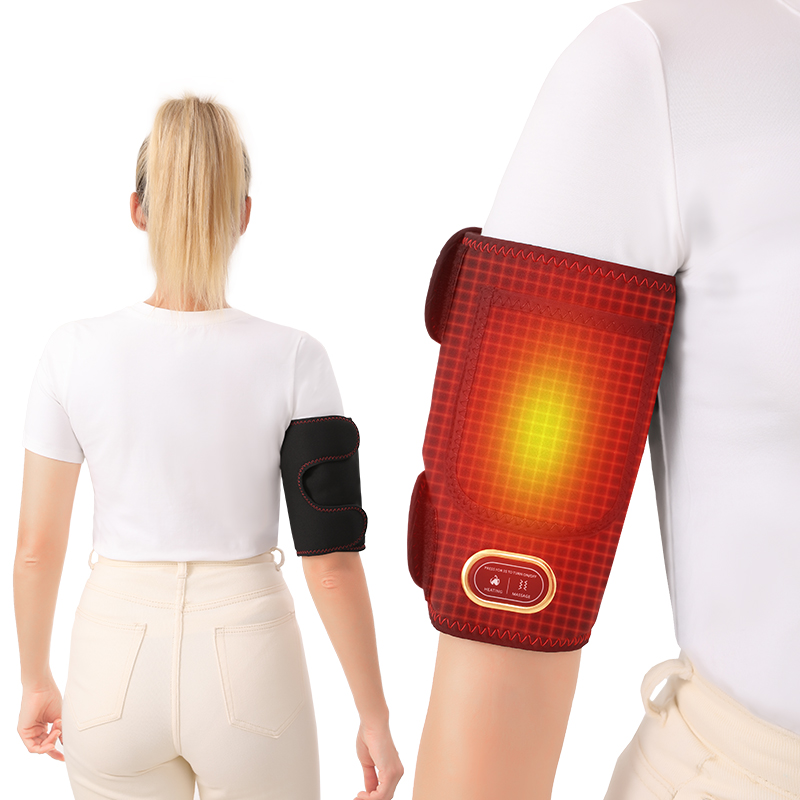 Heated Pad Electric - USB 電気加熱パッド 3 モード振動マッサージ上腕二頭筋リラックス腕の筋肉ウェルネスプロテクターホームレジャー疲労軽減