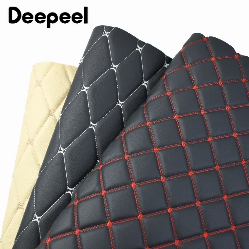 Home.Textiles Cushion - 45*160 センチメートル合成皮革生地 0.7 ミリメートル PVC 生地車のフロアシートクッション背景壁室内装飾材料アクセサリー