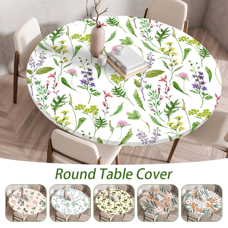 60/90/120 センチメートル防水耐油テーブルカバーラウ - Home Textiles Today News のレビューと価格