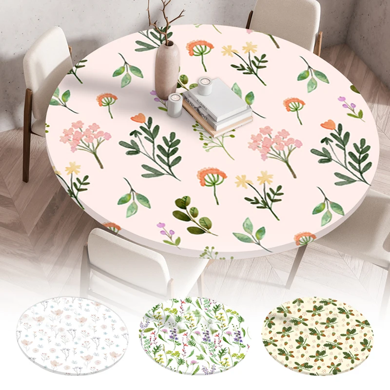 60/90/120 センチメートル防水耐油テーブルカバーラウ - Home Textiles Today News のレビューと価格
