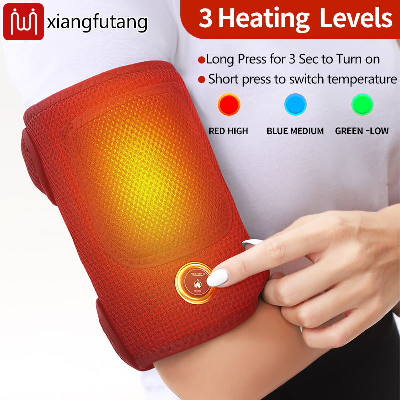 加熱アームパッドポータブル電気加熱マッサージラップヒートアー - Heated Pad Electric のレビューと価格