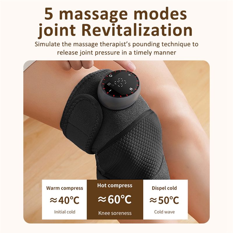 ホットディール-電気加熱膝パッド自己加熱膝マッサージャー膝関 - Heated Pad Electric のレビューと価格