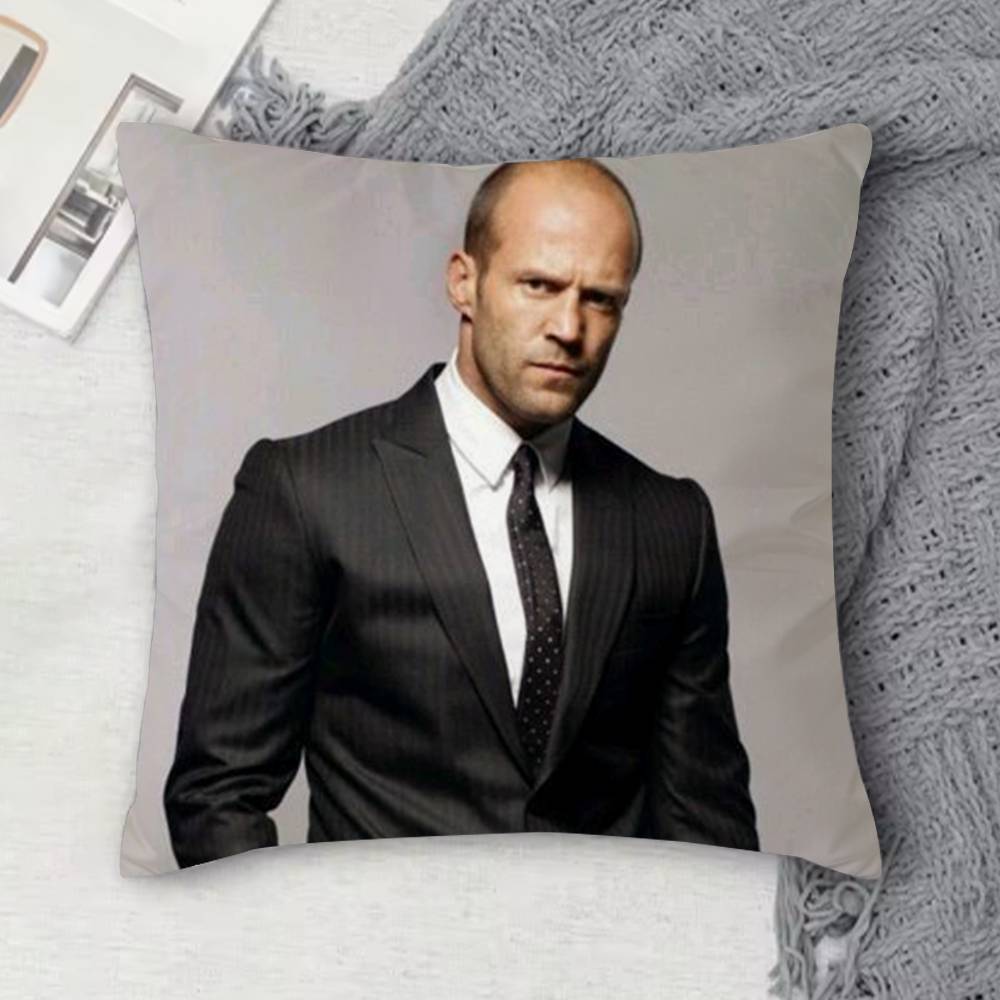 J-Jason statham 両面プリント正方形装飾クッシ - Home.Textiles Cushion のレビューと価格