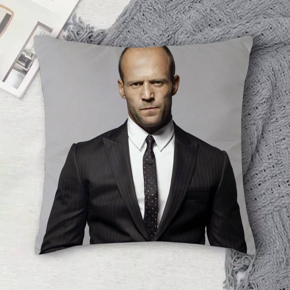 J-Jason statham 両面プリント正方形装飾クッシ - Home.Textiles Cushion のレビューと価格