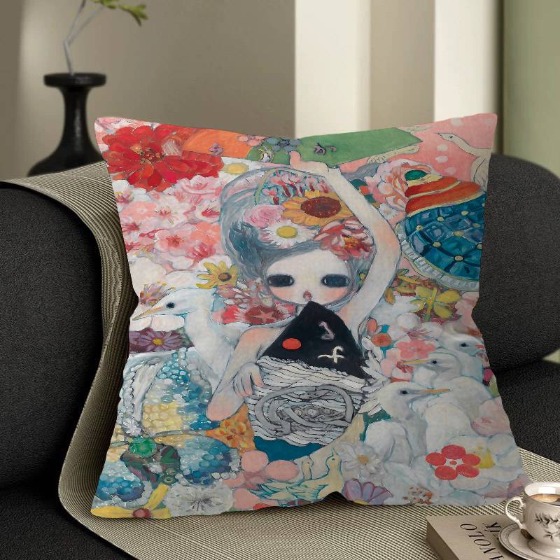 アヤ・タカノ漫画枕カバーソファクッションカバーホームルーム装 - Aya Home Textiles のレビューと価格