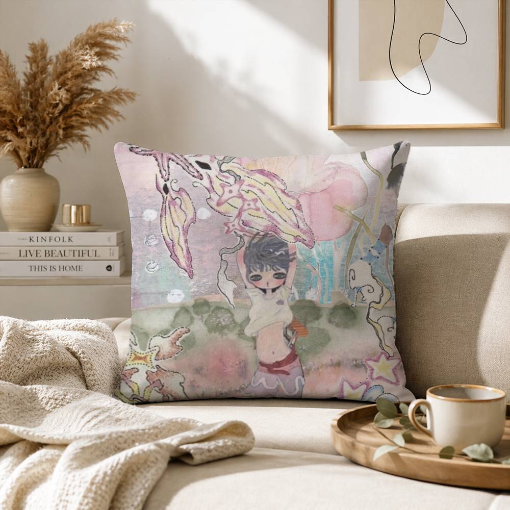A-Aya T-Takano アート枕カバー ソファ リビン - Aya Home Textiles のレビューと価格