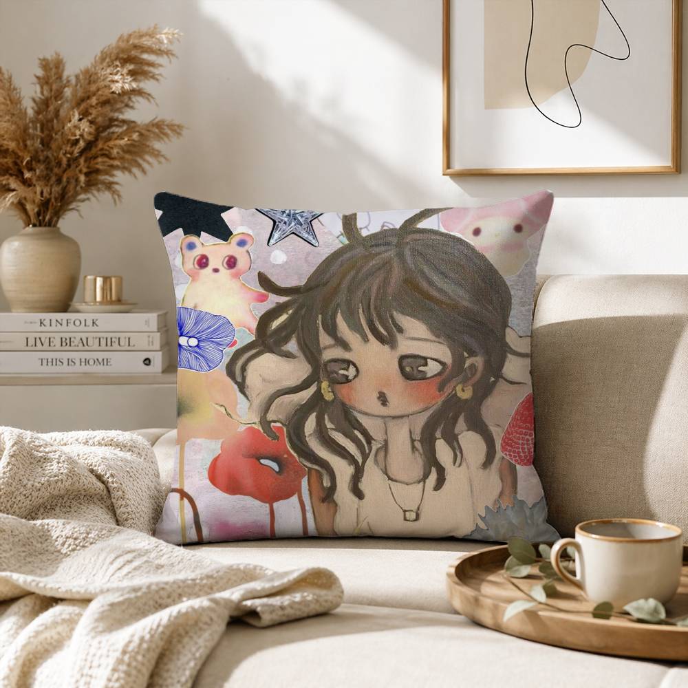 A-Aya T-Takano アート枕カバー ソファ リビン - Aya Home Textiles のレビューと価格