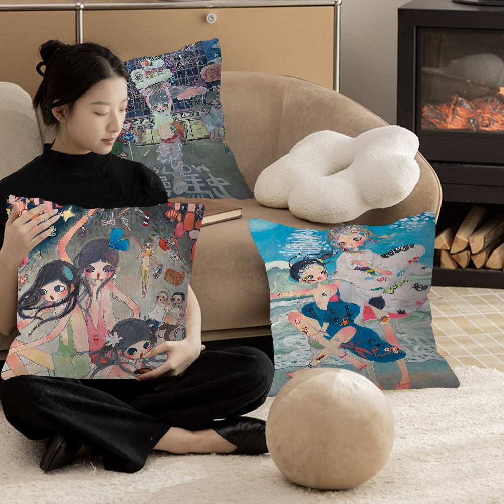 高野杏 アニメキャラクターアートワーク クッションカバー 車 - Aya Home Textiles のレビューと価格