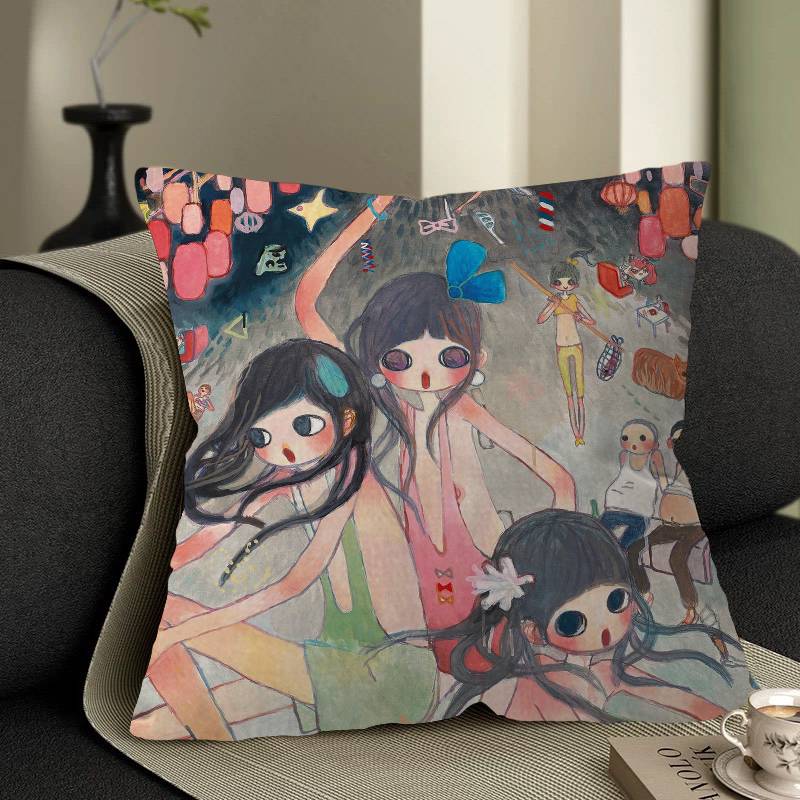 高野杏 アニメキャラクターアートワーク クッションカバー 車 - Aya Home Textiles のレビューと価格