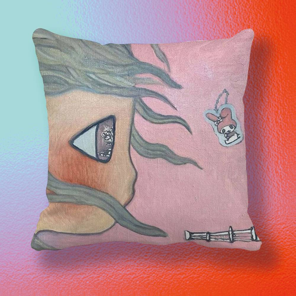 Aya Takano P-paintings 両面プリント枕 - Aya Home Textiles のレビューと価格
