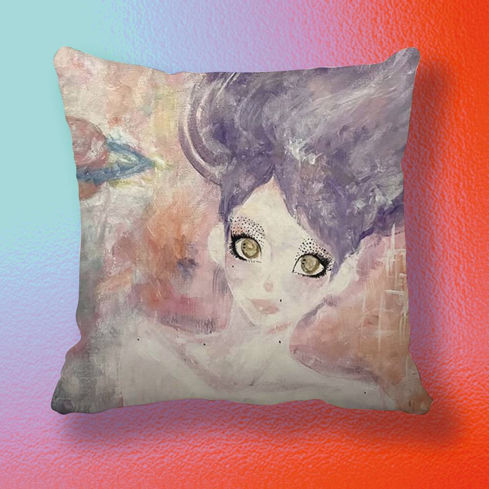 Aya Takano P-paintings 両面プリント枕 - Aya Home Textiles のレビューと価格