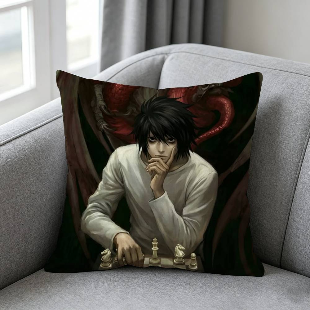 漫画キャラクター L Lawliet 枕カバーギフト高精細デ - Home Textiles Definition のレビューと価格