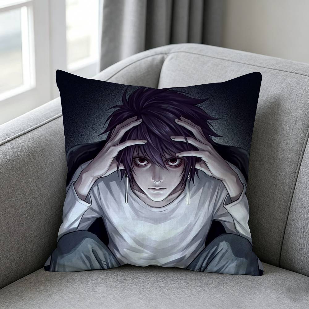 漫画キャラクター L Lawliet 枕カバーギフト高精細デ - Home Textiles Definition のレビューと価格