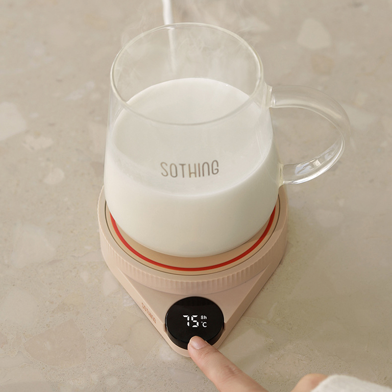新しいコーヒーマグウォーマーカップヒーターサーモスタット式ウ - Heated Pad Electric のレビューと価格