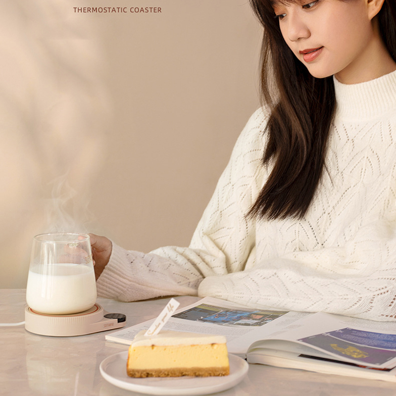 新しいコーヒーマグウォーマーカップヒーターサーモスタット式ウ - Heated Pad Electric のレビューと価格