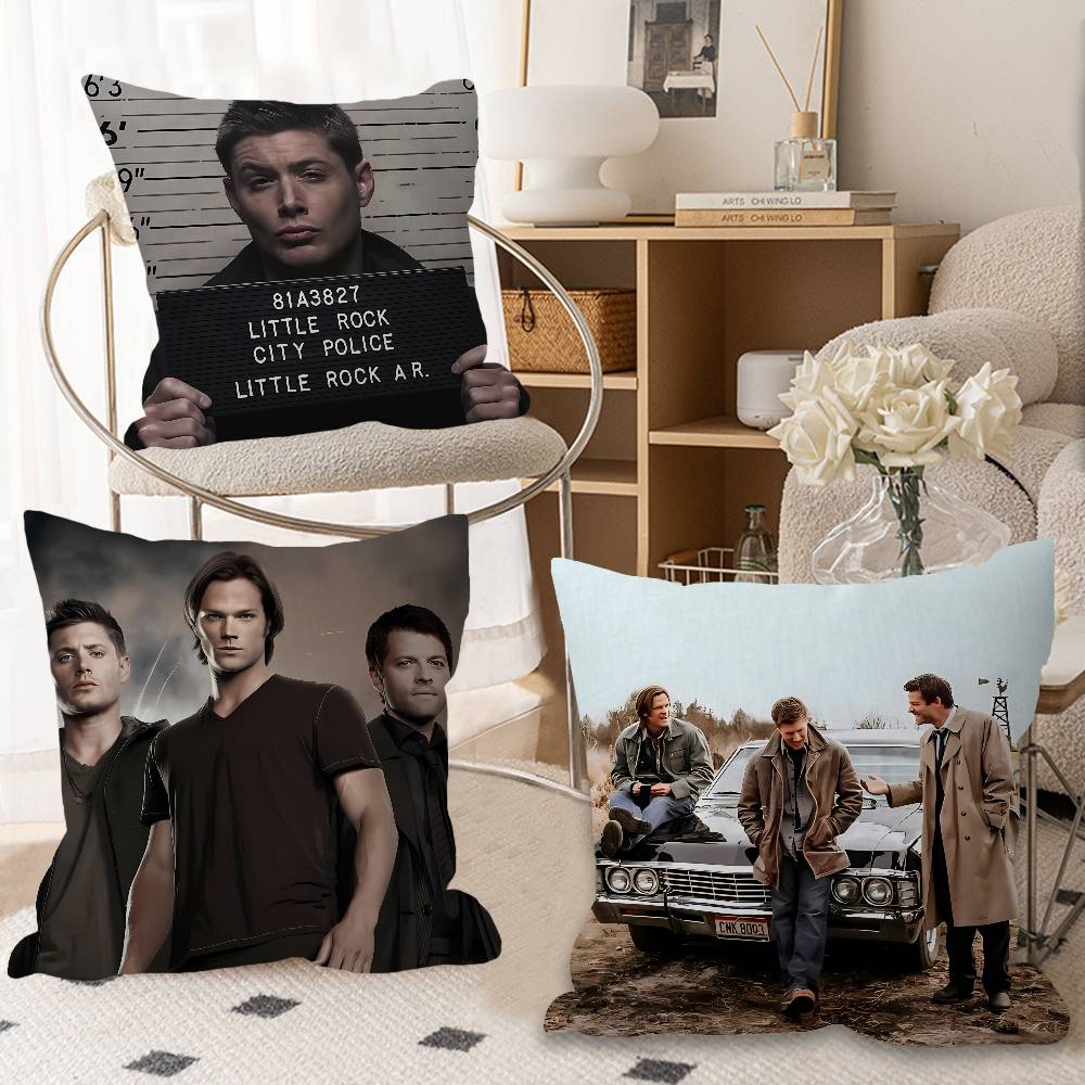 TV S-スーパーナチュラル枕カバーデザインクッションカバー - Home.Textiles Cushion のレビューと価格