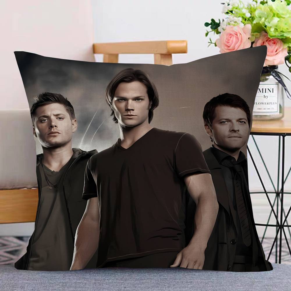 TV S-スーパーナチュラル枕カバーデザインクッションカバー - Home.Textiles Cushion のレビューと価格