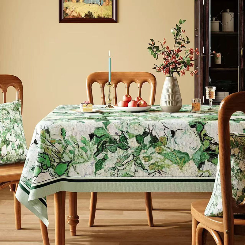 アメリカンパストラルPVC防水テーブルクロス高品質耐油性洗濯 - Home Textiles Today News のレビューと価格
