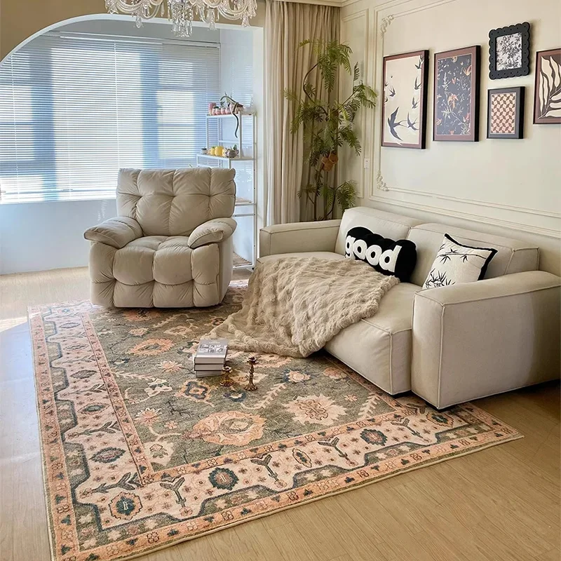 ヴィンテージボヘミアンリビングルームカーペット伝統的なフラン - Home Textiles France のレビューと価格