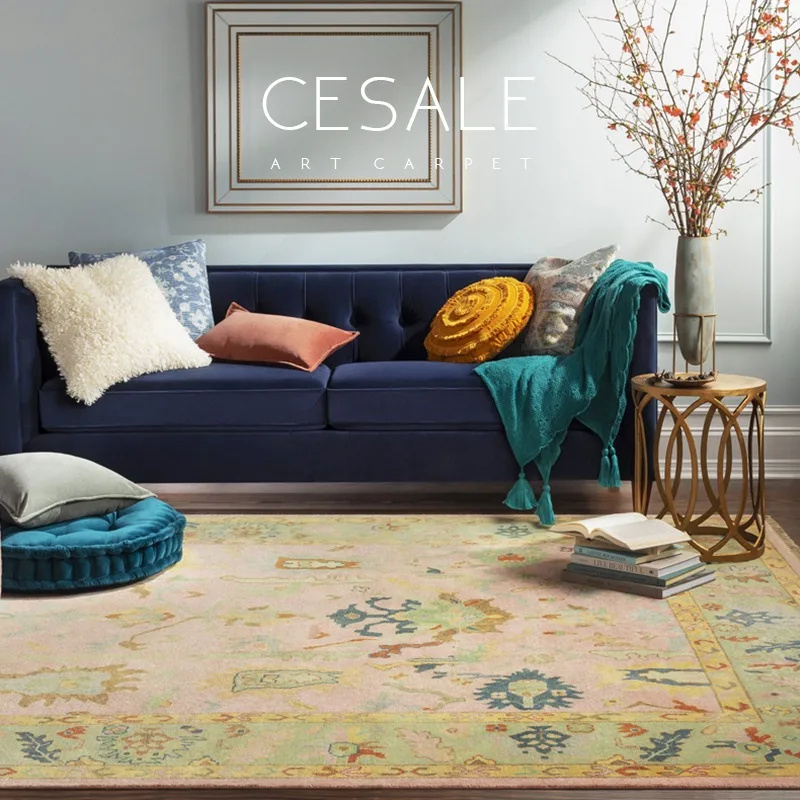 ヴィンテージボヘミアンリビングルームカーペット伝統的なフラン - Home Textiles France のレビューと価格